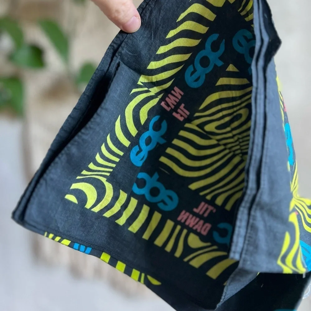 NEW EDC Electric Daisy Carnival From Dusk ’Til Dawn” Bandana Neon Festival Scarf